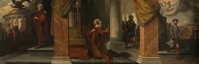 The Pharisee and the Publican by Барент Фабрициус, 1661 — digital art print download