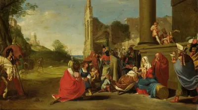 The Adoration of the Magi by Circle of Bartholomeus Breenbergh — digital art print download