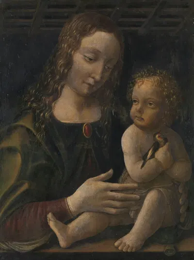 Virgin and Child by Francesco Napoletano, 1490 - 1510 — digital art print download
