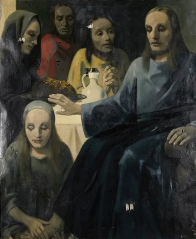 De voetwassing by Хан ван Мигерен, 1935 - 1943 — digital art print download