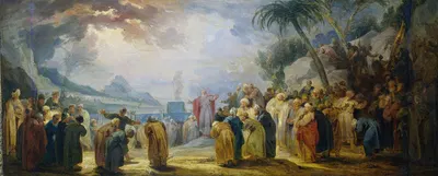 Moses Choosing the seventy Elders by Якоб де Вит, 1736 - 1737 — digital art print download