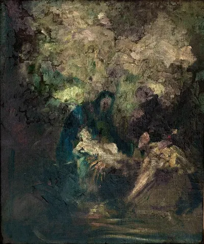 L'Adoration des bergers by Jean-Baptiste Carpeaux — digital art print download