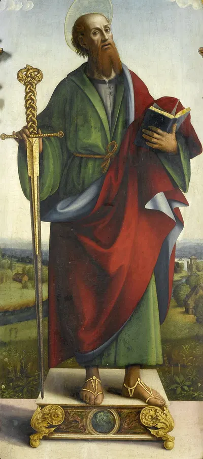 Saint Paul by Macrino D'alba, 1490 - 1527 — digital art print download