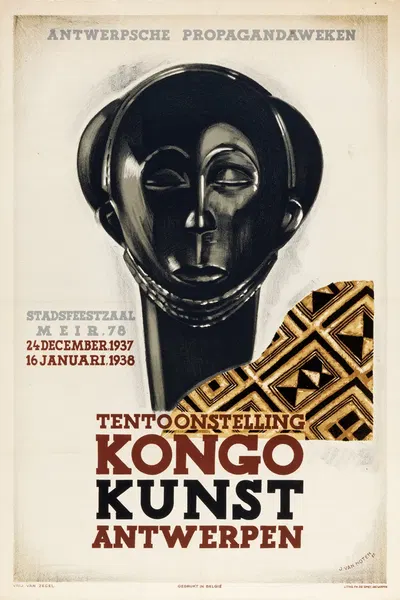 Tentoonstelling Kongo Kunst 1937-38 by Jean Van Noten, 1937 — digital art print download