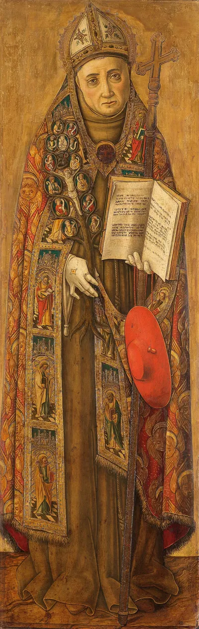 St Bonaventura by Vittore Crivelli, 1481 - 1502 — digital art print download