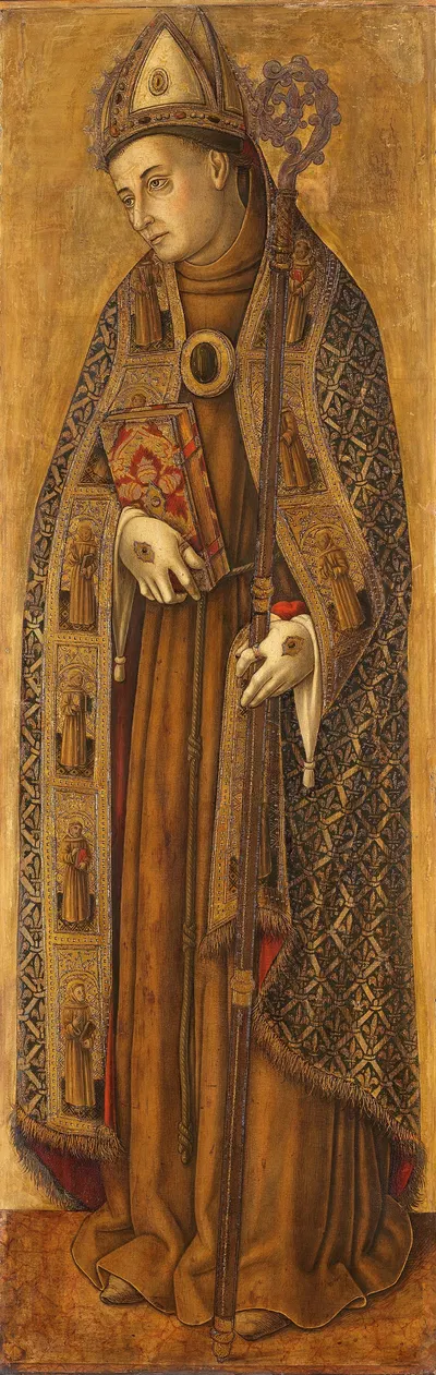 St Louis of France by Vittore Crivelli, 1481 - 1502 — digital art print download