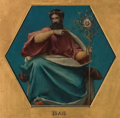 Isaïe by Жюль Эли Делаunay, 1875 — digital art print download