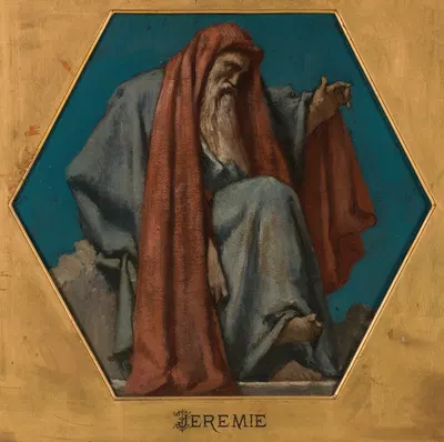 Jérémie by Жюль Эли Делаunay, 1875 — digital art print download
