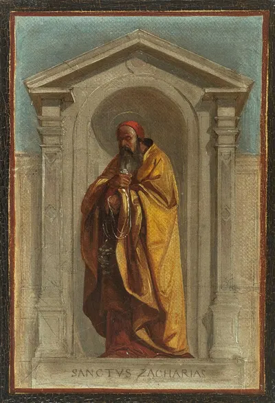 Saint Zaccharie by Nicolas Auguste Hesse, 1840 — digital art print download