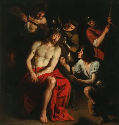 The Mocking of Christ by Доменико Фиазелла — digital art print download