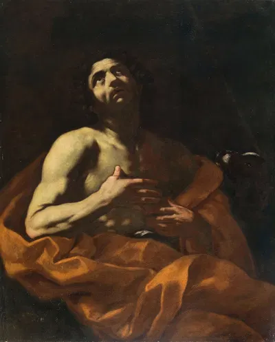 Saint Roch by Giacinto Brandi — digital art print download