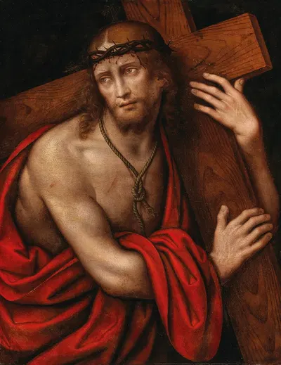 Christ Carrying the Cross by Giampietrino (Giovanni Pietro Rizzoli) — digital art print download