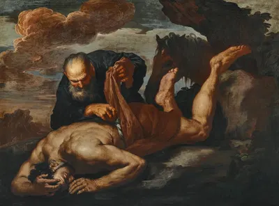 The Good Samaritan by Антонио Занчи — digital art print download