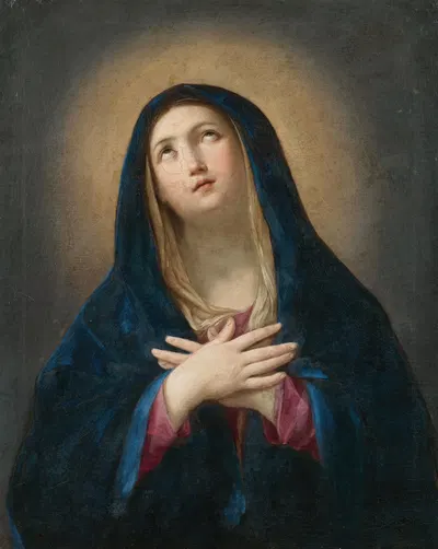 The Madonna in prayer by Гвидо Рени — digital art print download