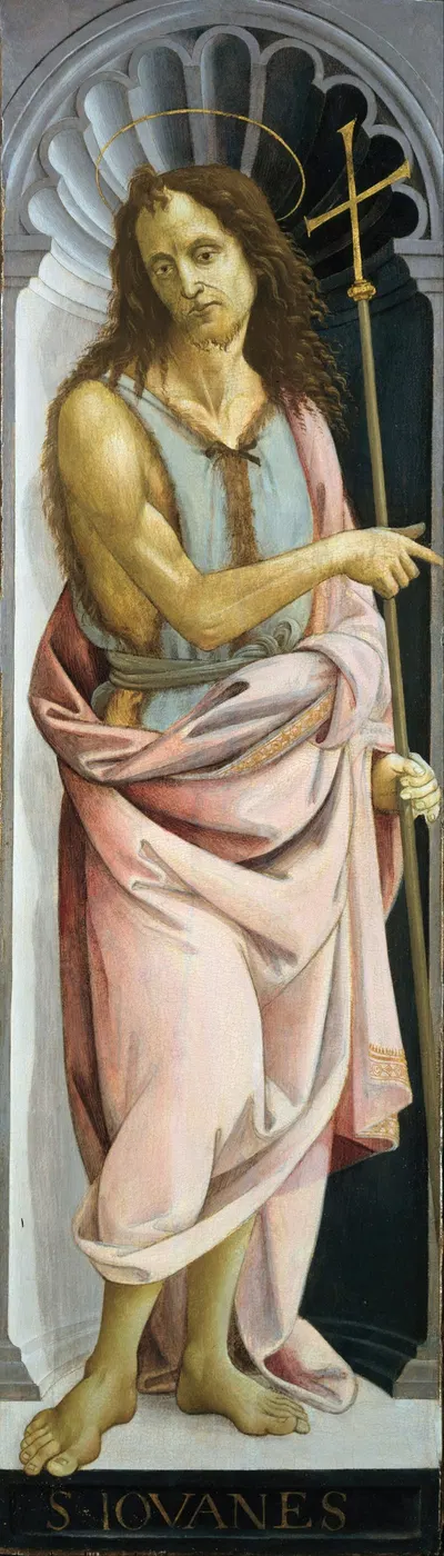 Saint John the Baptist by Bartolomeo di Giovanni, 1475-1500 — digital art print download