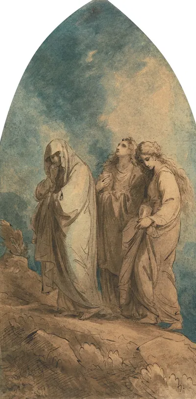 The Three Marys by Benjamin West, 1783 — digital art print download