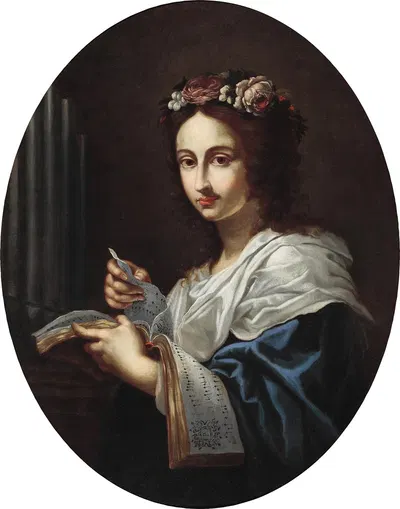 Santa Cecilia by Чезаре Дандини — digital art print download