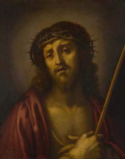 Christ as the Man of Sorrows by Флорентийская школа — digital art print download