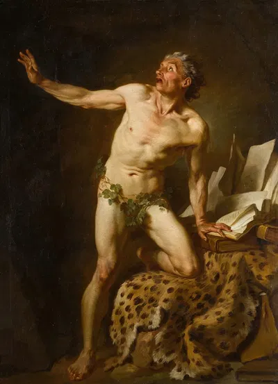 Study for Saint Jerome by Пьер Сюблейрас — digital art print download