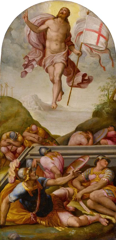 The Resurrection of Christ by Tommaso d'Antonio Manzuoli — digital art print download