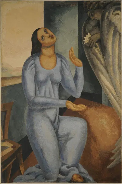 Annunciation by Alfredo Guttero, 1928 — digital art print download
