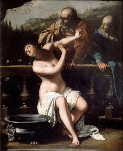 Susanna and the Elders by Artemisia Gentileschi, 1649 — digital art print download