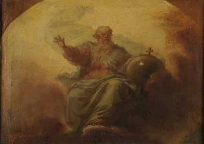 Le Père Eternel by Шарль де Ла Фосс, 1675-1677 — digital art print download