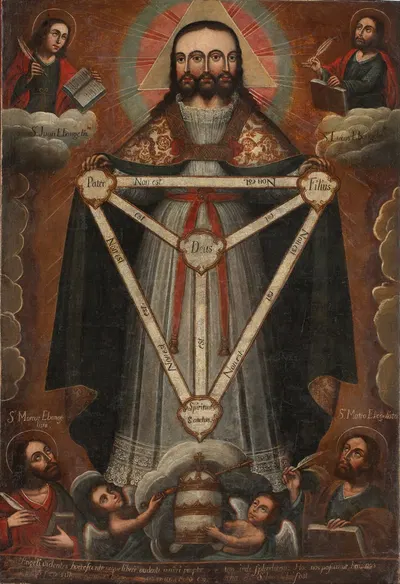 Trifacial Trinity by Cusco School — digital art print download
