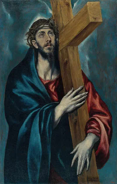 Christ Carrying the Cross by Эль Греко (Доменикос Теотокопулос) — digital art print download