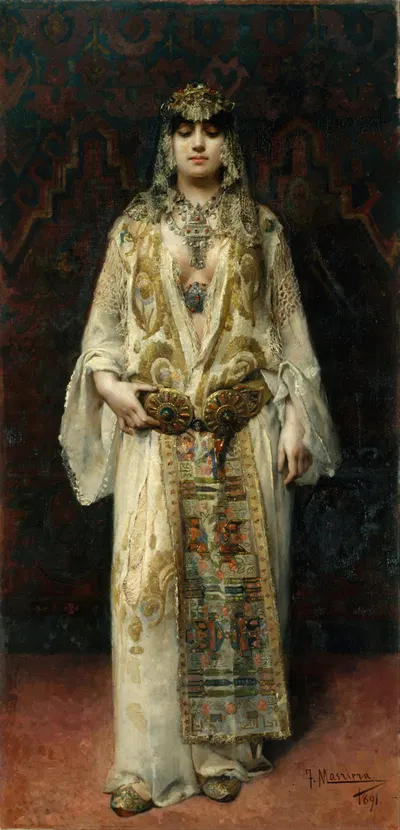 In the Presence of the Lord by Франсеск Масриера, 1891 — digital art print download