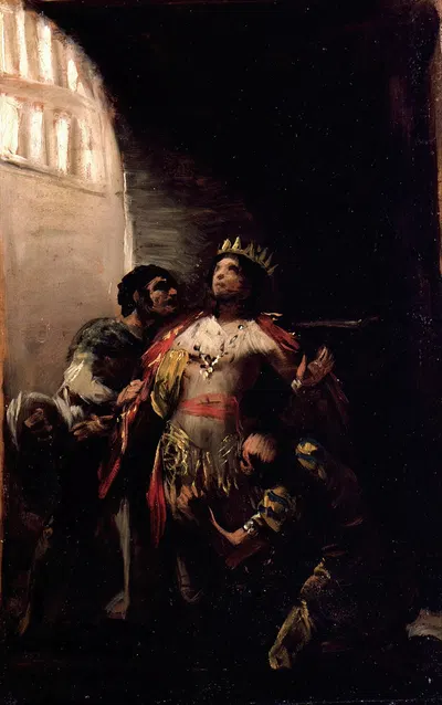 St Hermenegild in Prision by Francisco de Goya, 1799 — digital art print download