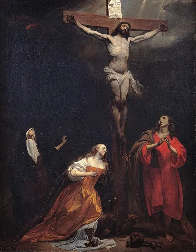 Crucifixion by Габриэль Метсу, 1660 - 1665 — digital art print download