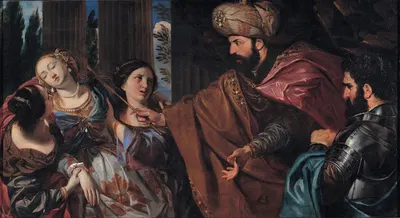 Esther before Ahasuerus by Giuseppe Bonati — digital art print download