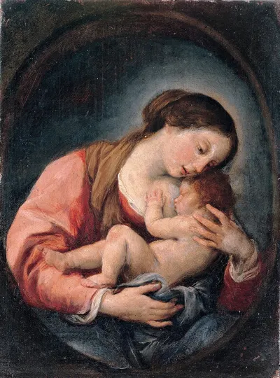 Madonna with the Child by Giuseppe Bonati — digital art print download