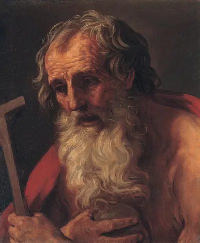 Saint Jerome by Гвидо Рени, 1590 - 1620 — digital art print download