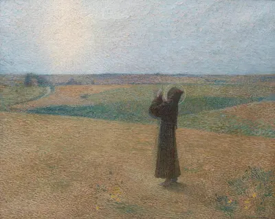 Saint Francis of Assisi by Анри Мартен — digital art print download