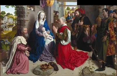 Adoration of the Magi by Hugo van der Goes — digital art print download