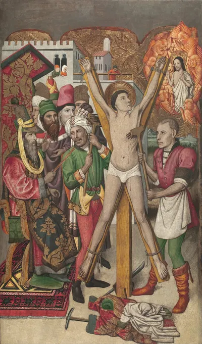 Saint Vincent on the Rack by Jaume Huguet, 1455-1460 — digital art print download