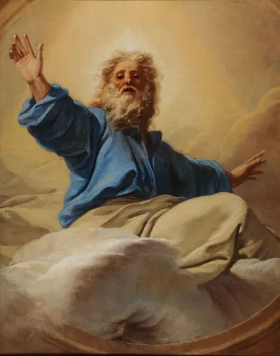 Le Père Eternel by Jean Jouvenet — digital art print download