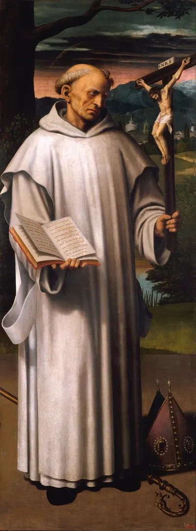 Saint Bruno by Joan Macip, 1540-1545 — digital art print download