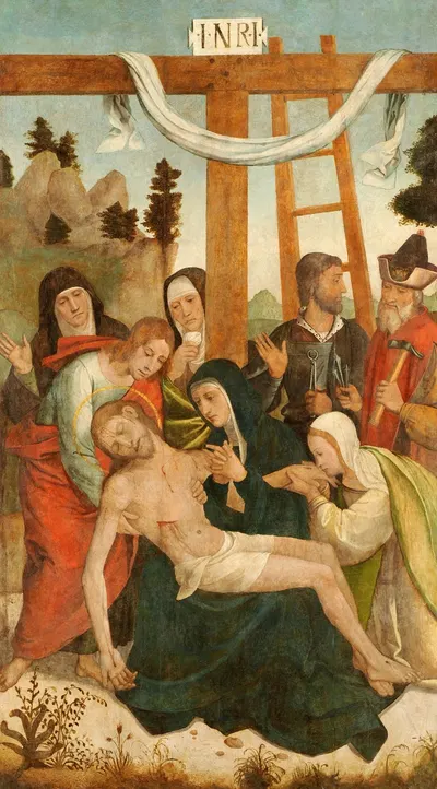 Pietà by Juan de Borgoña — digital art print download