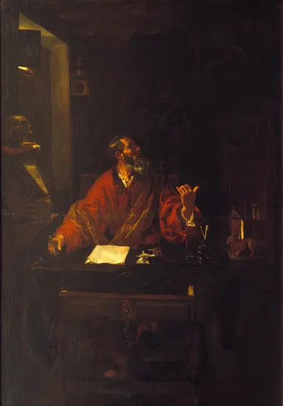 Saint Jerome by Juan Ribalta, 1618 — digital art print download