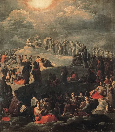 Glorification of the Holy Cross by Леонар Брамер, 1616 - 1627 — digital art print download