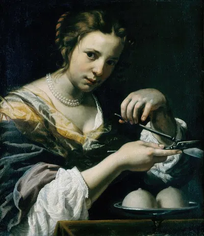 Saint Agatha by Лоренцо Липпи, 1638-1644 — digital art print download