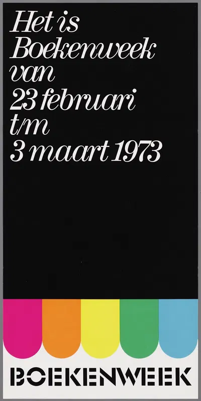 Boekenweek ; het is boekenweek van 23 februari – 3 maart 1973 by CPNB, 1973 — digital art print download