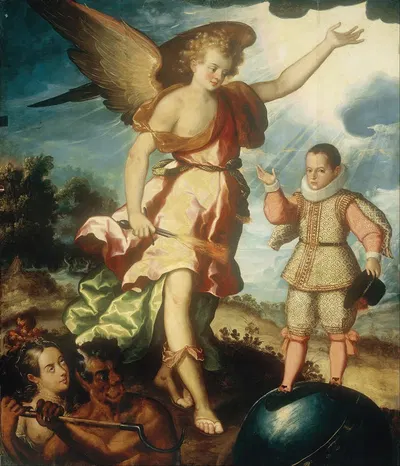 The Guardian Angel by Luis Juárez — digital art print download