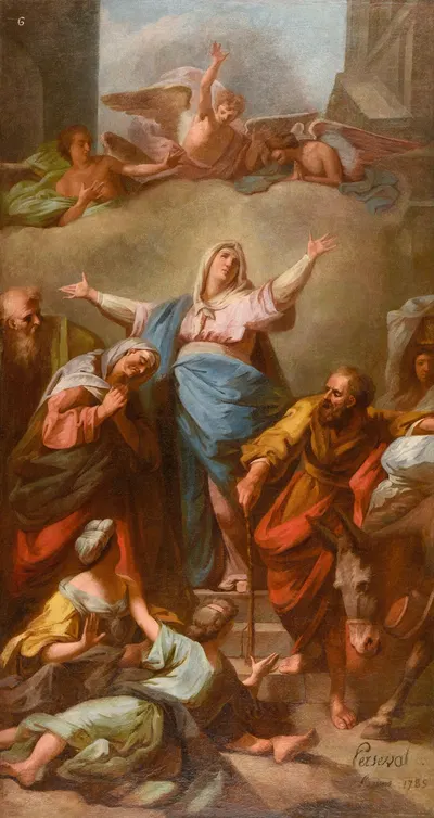 Le Magnificat by Николас Персеваль, 1785 — digital art print download
