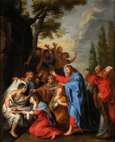 La Résurrection de Lazare by Нёль Алле — digital art print download