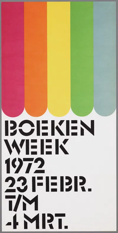 Boekenweek 1972 ; 23 febr. – 4 mrt by CPNB, 1972 — digital art print download