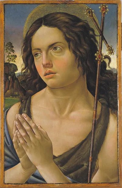 Saint John the Baptist by Раффаэллино Дель Гарбо — digital art print download